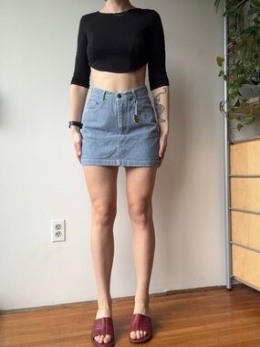 Ikeda vintage Striped high waisted skort